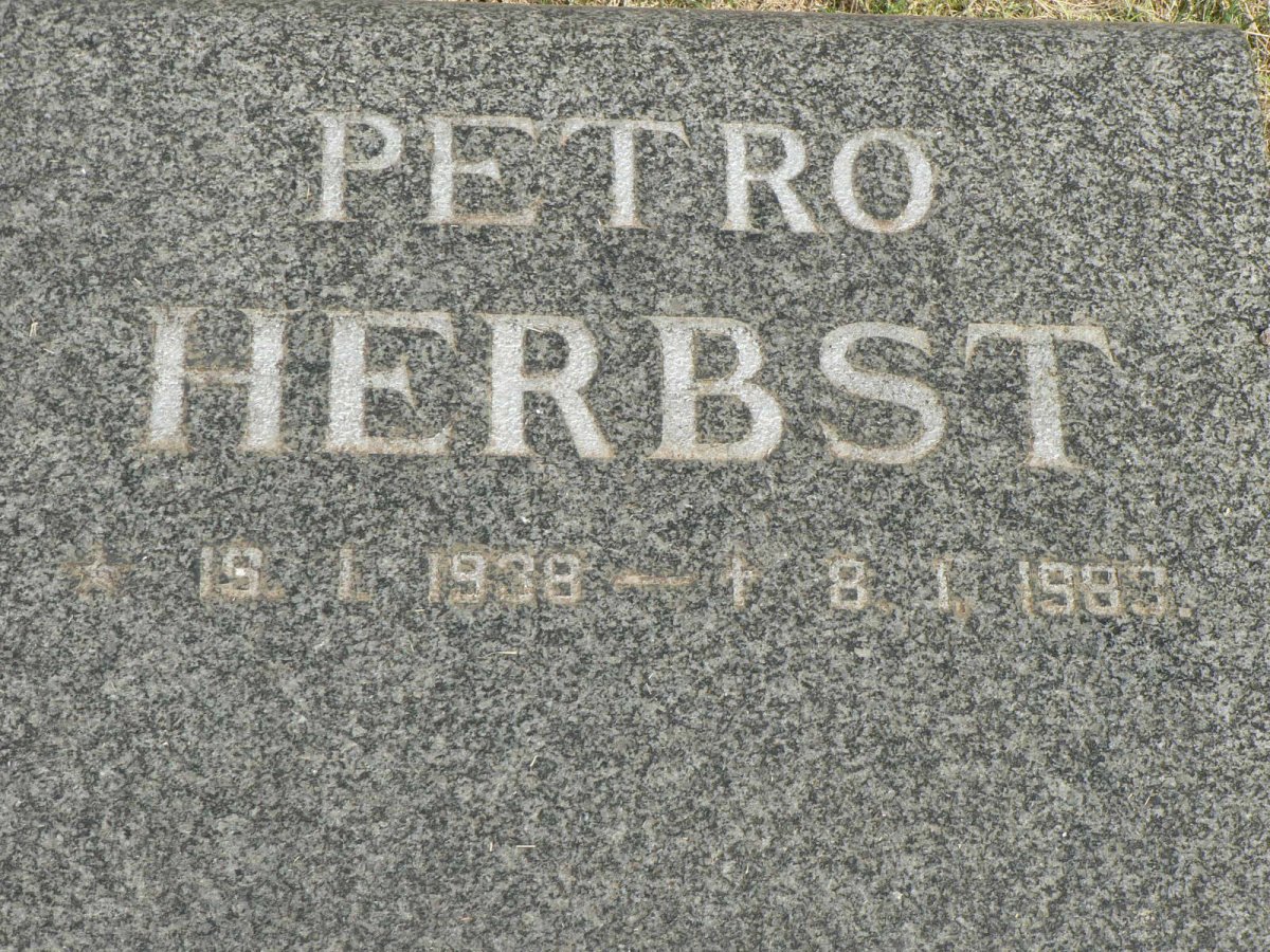 HERBST Petro 1938-1983