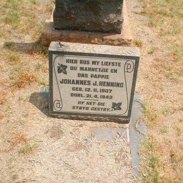 HENNING Johannes J. 1907-1943