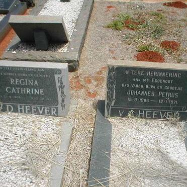 HEEVER Johannes Petrus, v.d. 1906-1971 &amp; Regina Cathrine 1909 -1986