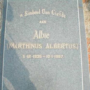 HEPBURN Marthinus Albertus 1935-1967