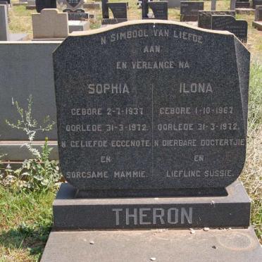 THERON Sophia 1937-1972 :: THERON Ilona 1967-1972