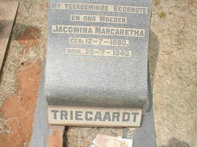 TRIEGAARDT Jacomina Margaretha 1880-1940