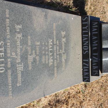 TZIAKIS Stylianos -1984 &amp; Malama 1903-1982