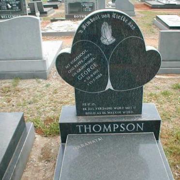 THOMPSON George 1912-1988