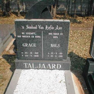 TALJAARD Nols 1911-2001 &amp; Grace 1912-1996