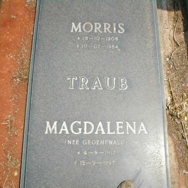 TRAUB Morris 1908-1984 &amp; Magdalena GROENEWALD 1912-1997