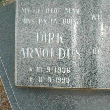 ? Dirk Arnoldus 1936-1993