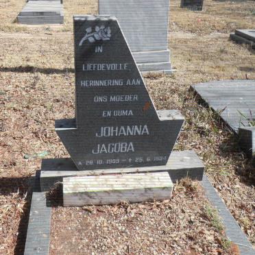 ? Johanna Jacoba 1909-1994