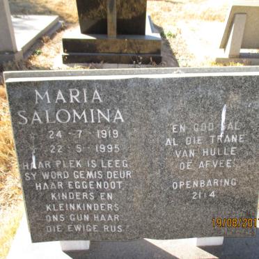 ? Maria Salomina 1919-1995