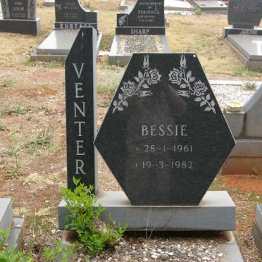 VENTER Bessie 1961-1982