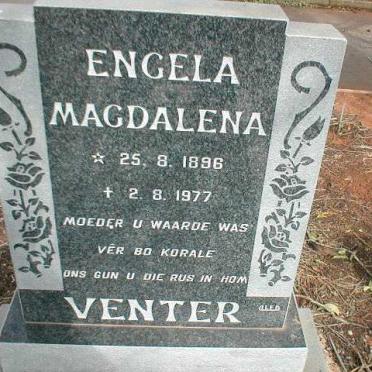 VENTER Engela Magdalena 1896-1977