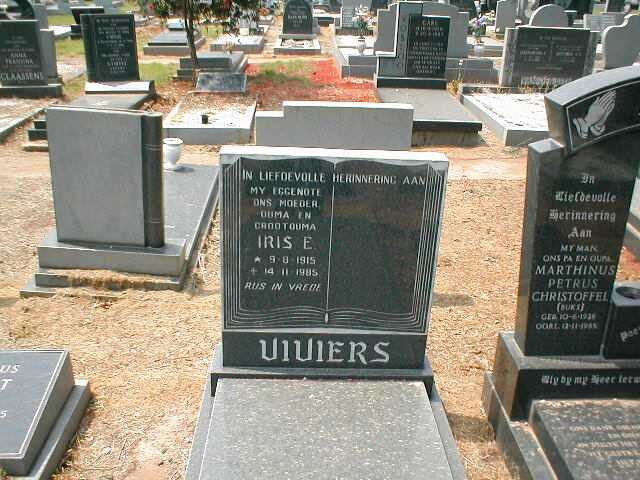 VIVIERS Iris E. 1915-1985