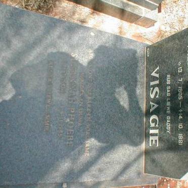 VISAGIE Willem Jacobus 1905-1981