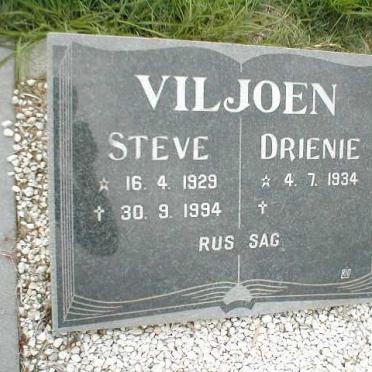 VILJOEN Steve 1929-1994 &amp; Drienie 1934-