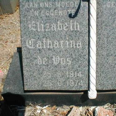 VOS Elizabeth Catharina, de 1914-1974