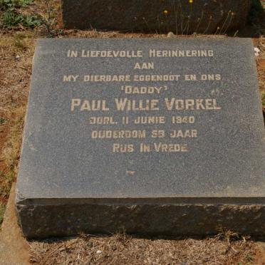 VORKEL Paul Willie -1940