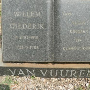 VUUREN Willem Diederik, van 1918-1982