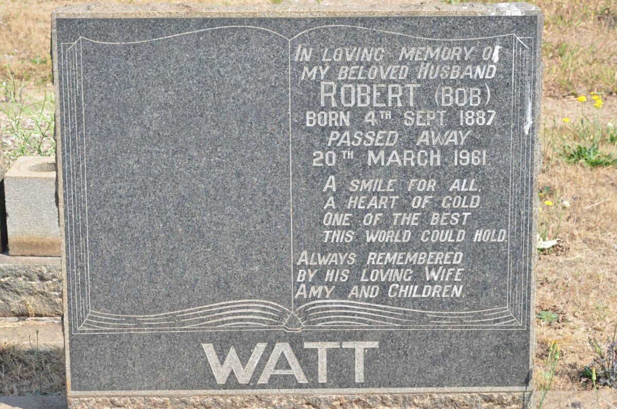 WATT Robert 1887-1961