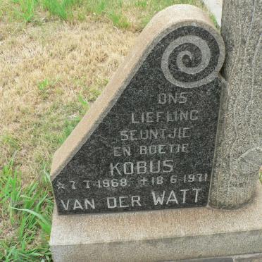 WATT Kobus, van der 1968-1971