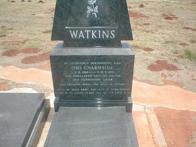WATKINS Charmaine 1956-1971
