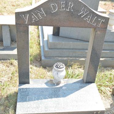 WALT Frank, van der 1923-1984 &amp; Anna 1929-2006