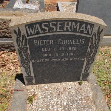 WASSERMAN Pieter Cornelis 1880-1963