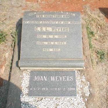 WEYERS C.S.L. 1906-1953 :: WEYERS Joan 1931-2000