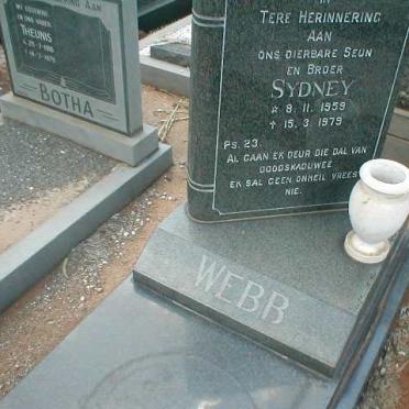 WEBB Sydney 1959-1979