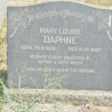 WHILEY Mary Louise 1928-1958