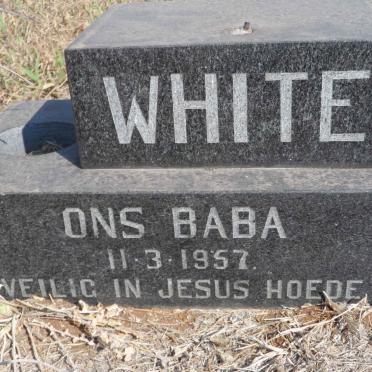 WHITE Baba -1957