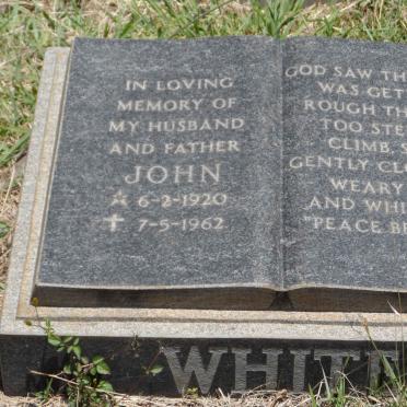 WHITE John 1920-1962