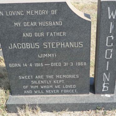 WIGGINS Jacobus Stephanus 1915-1969