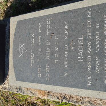 WOLPERT Rachel -1961