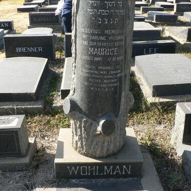 WOHLMAN Maurice -1969