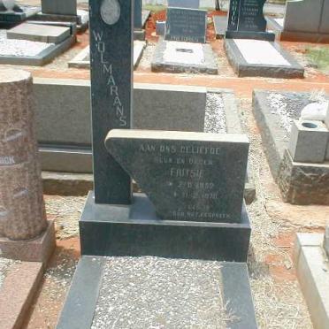 WOLMARANS Fritsie 1952-1970