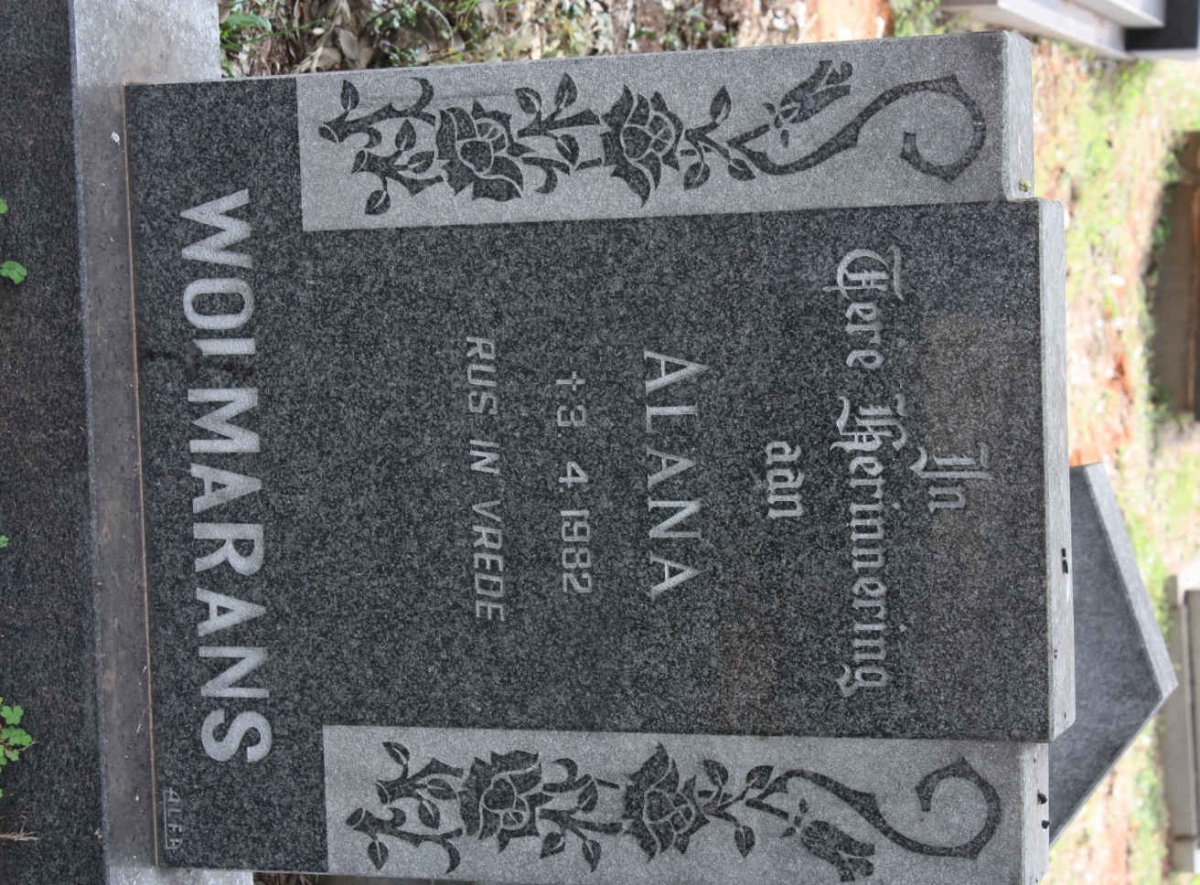 WOLMARANS Alana -1982