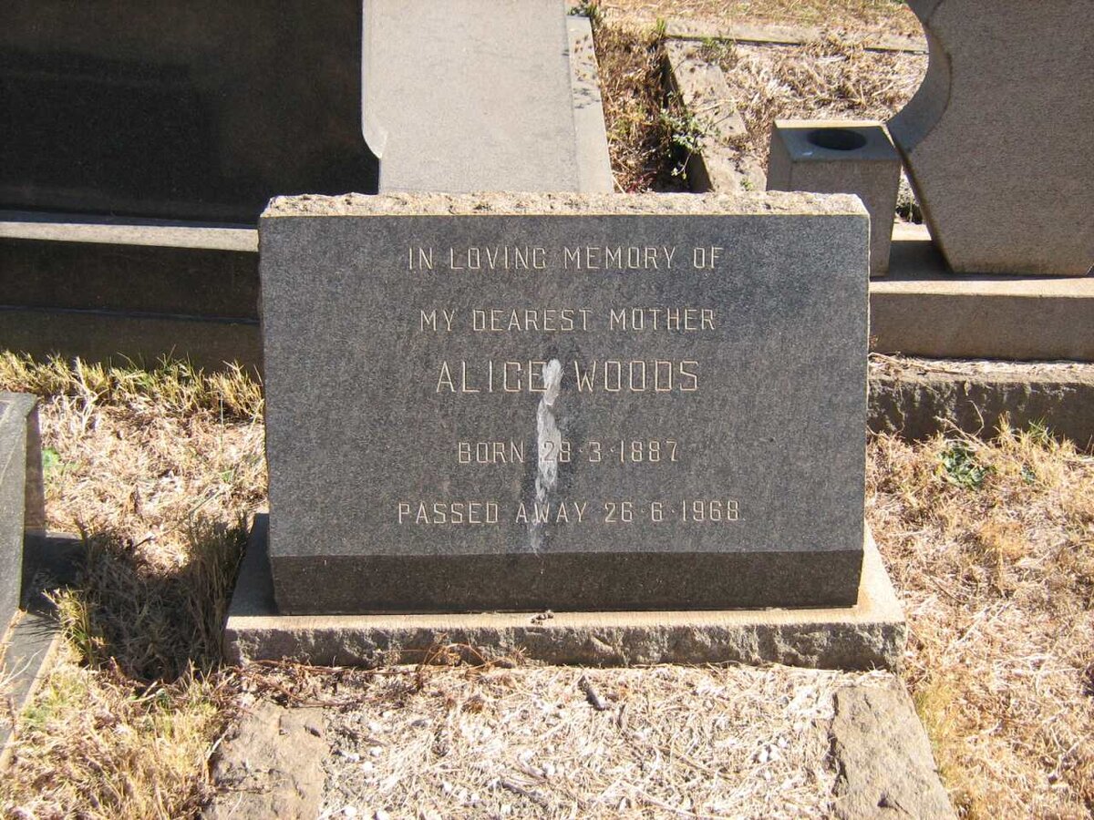 WOODS Alice 1887-1968