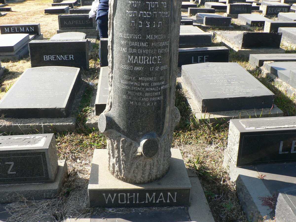 WOHLMAN Maurice -1969