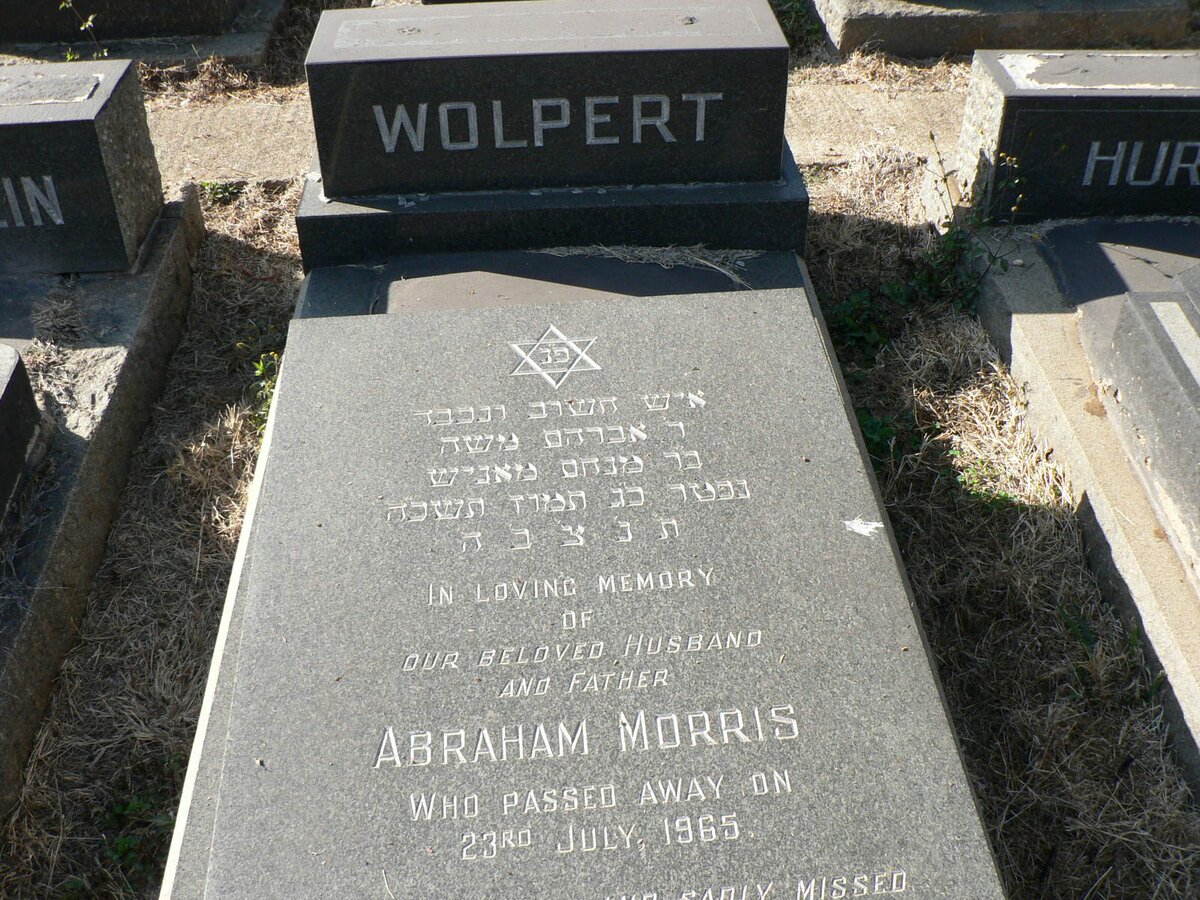 WOLPERT Abraham Morris -1965