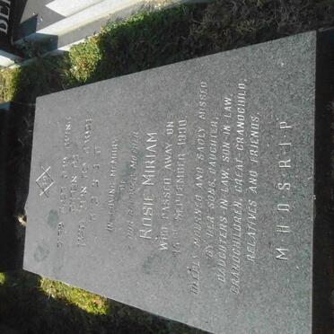 WOLPERT Rose Miriam -1990