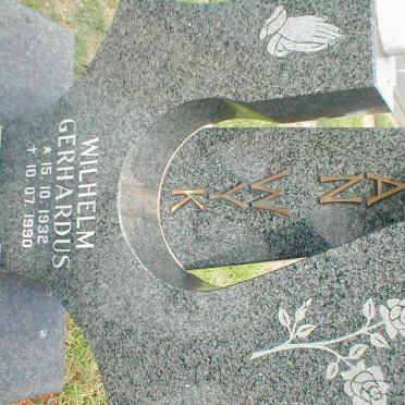 WYK Wilhelm Gerhardus, van 1932-1990