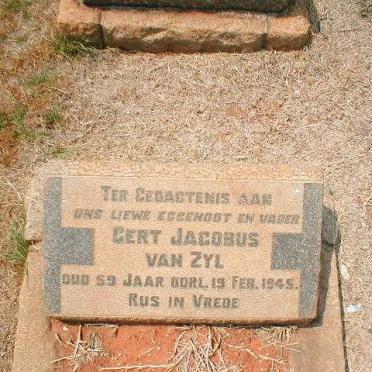 ZYL Gert Jacobus, van -1945