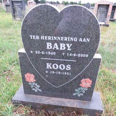 ? Koos 1931- & Baby 1940-2009