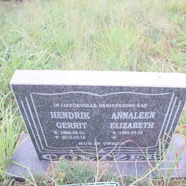 COETZEE Hendrik Gerrit 1965-2015 & Annaleen Elizabeth 1969-
