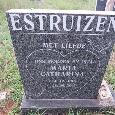 ESTRUIZEN Maria Catharina 1916-2005