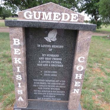 GUMEDE Bekisisa Cohen 1980-2022