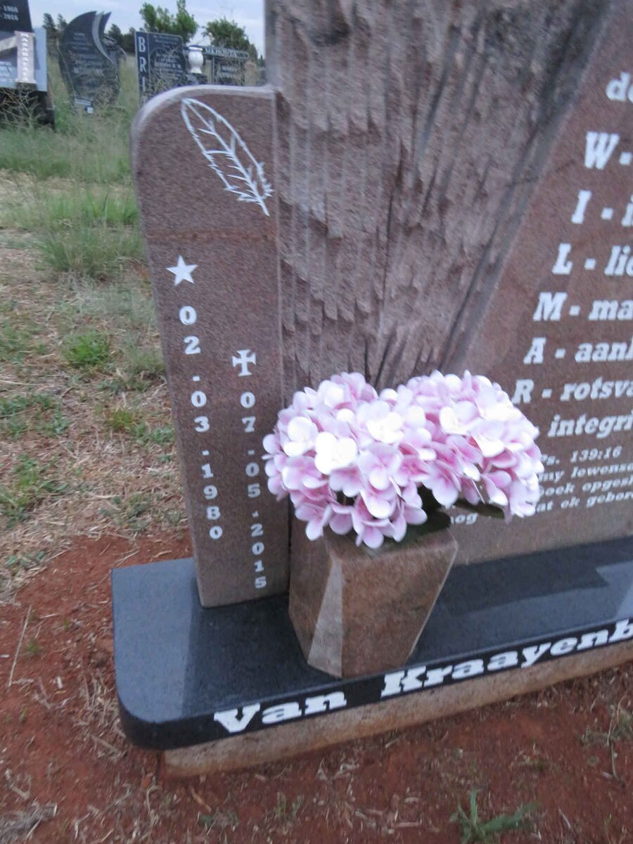 KRAAYENBURG Wilmari, van nee FLEISCHMANN 1980-2015_2