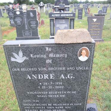 NIENABER Andre A.G. 1958-2002