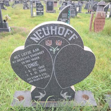 NEUHOF Tonie 1960-2002