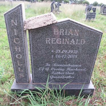 NICHOLLS Brian Reginald 1932-2008